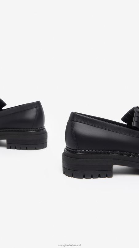 NeroGiardini Women Art. I308101D leather loafers Nero N8HP493
