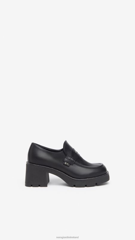 NeroGiardini Women Art. I308150D leather loafers Nero N8HP492