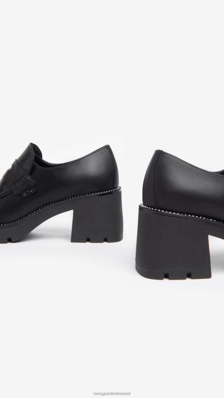 NeroGiardini Women Art. I308150D leather loafers Nero N8HP492