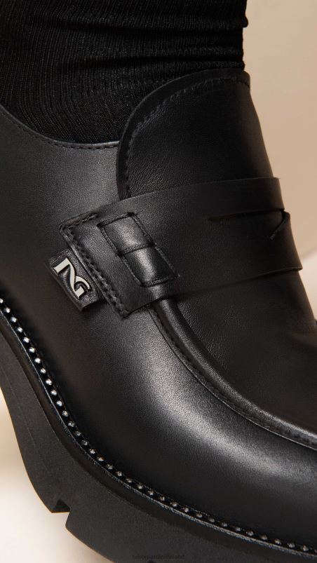 NeroGiardini Women Art. I308150D leather loafers Nero N8HP492