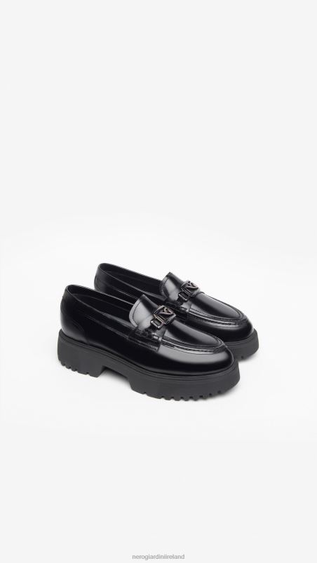 NeroGiardini Women Art. I308160D leather loafers Nero N8HP494