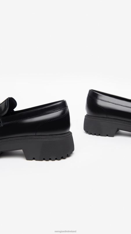 NeroGiardini Women Art. I308160D leather loafers Nero N8HP494