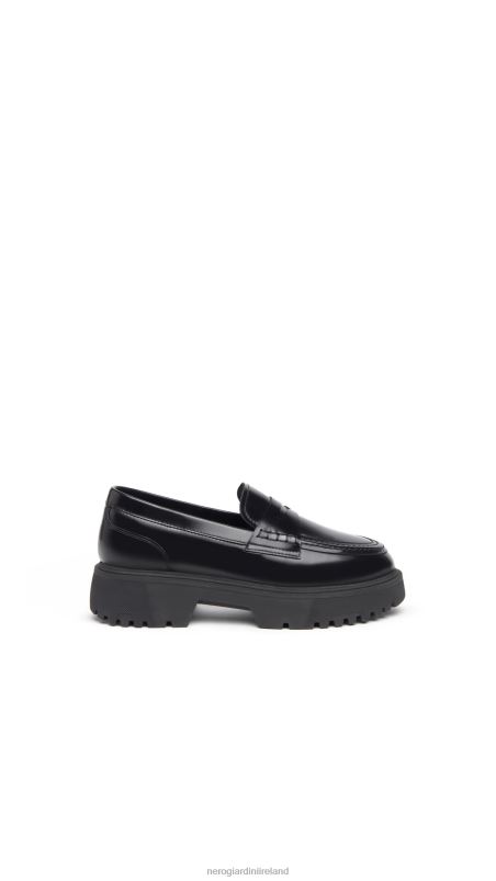 NeroGiardini Women Art. I308161D leather loafers Nero N8HP4102