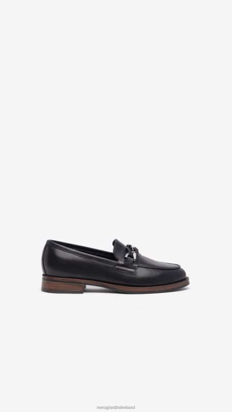 NeroGiardini Women Art. I308170D leather loafers Nero N8HP482