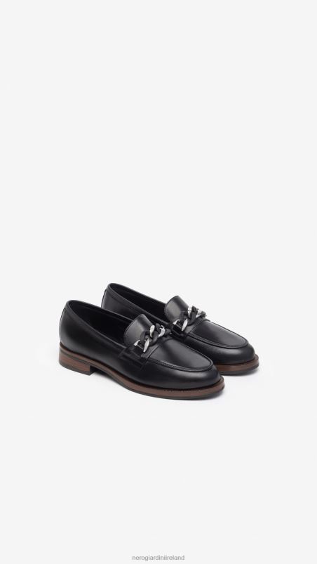 NeroGiardini Women Art. I308170D leather loafers Nero N8HP482