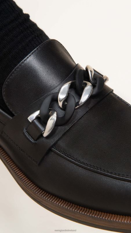 NeroGiardini Women Art. I308170D leather loafers Nero N8HP482