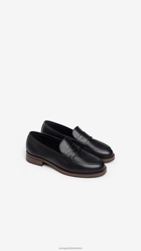 NeroGiardini Women Art. I308171D leather loafers Nero N8HP499
