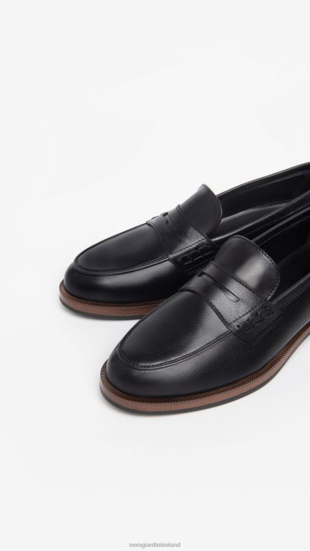 NeroGiardini Women Art. I308171D leather loafers Nero N8HP499
