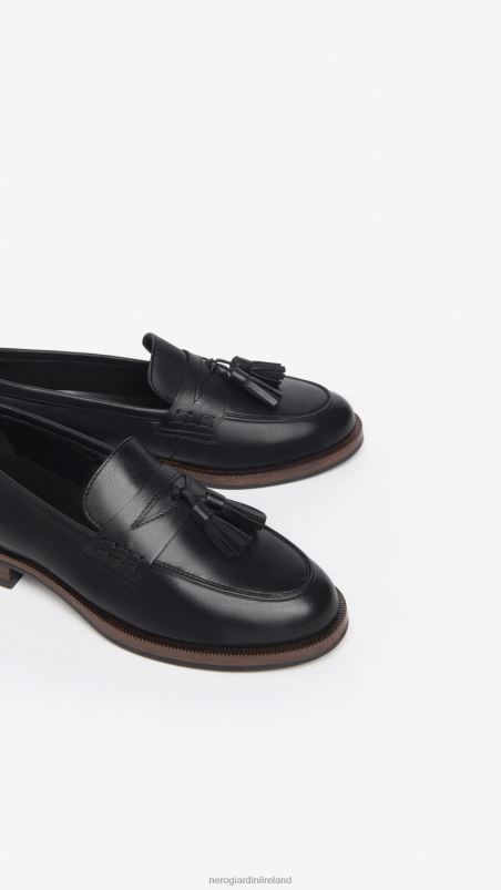 NeroGiardini Women Art. I308172D leather loafers Nero N8HP4101