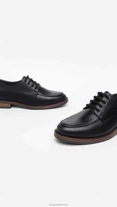 NeroGiardini Women Art. I308173D leather tie-up shoes Nero N8HP4103
