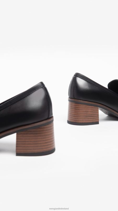 NeroGiardini Women Art. I308180D leather loafers Nero N8HP483