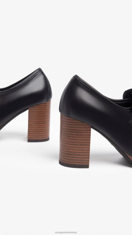 NeroGiardini Women Art. I308190D leather loafers Nero N8HP487