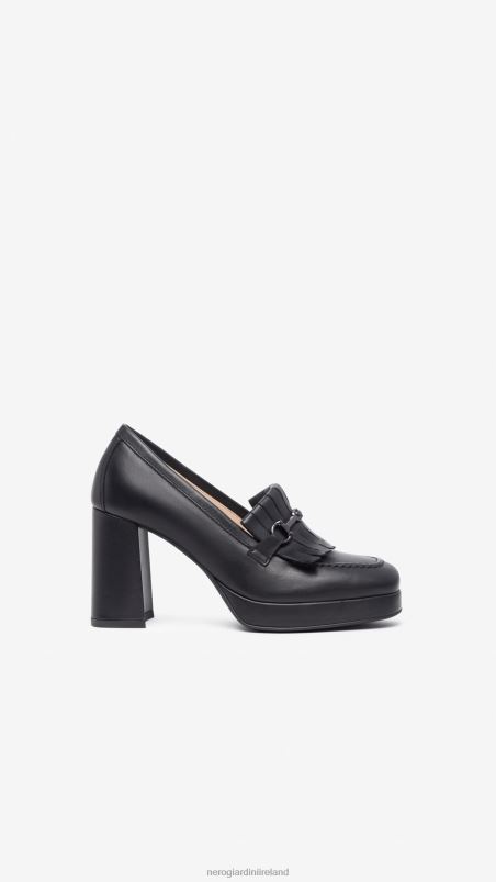 NeroGiardini Women Art. I308212D leather loafers Nero N8HP491