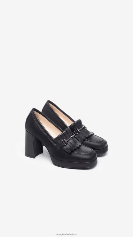 NeroGiardini Women Art. I308212D leather loafers Nero N8HP491