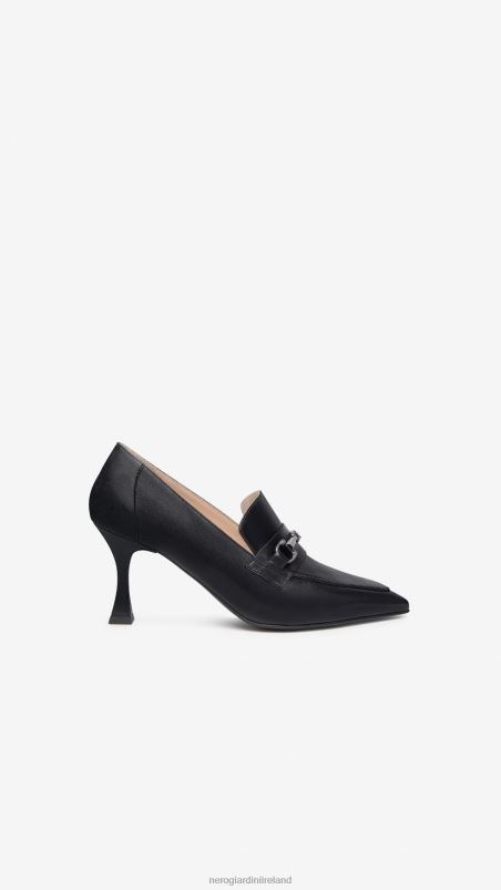 NeroGiardini Women Art. I308620DE leather loafers Nero N8HP496