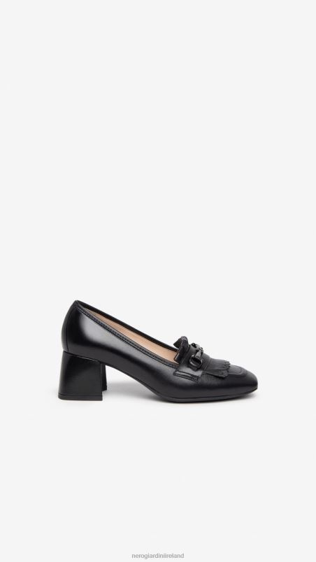 NeroGiardini Women Art. I308650DE leather loafers Nero N8HP4100