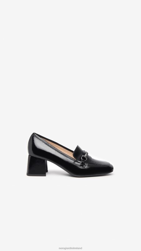 NeroGiardini Women Art. I308657DE leather loafers Nero N8HP498