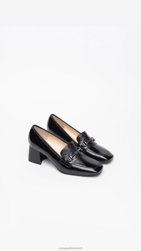 NeroGiardini Women Art. I308657DE leather loafers Nero N8HP498