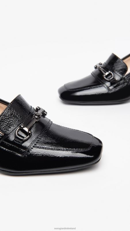 NeroGiardini Women Art. I308657DE leather loafers Nero N8HP498