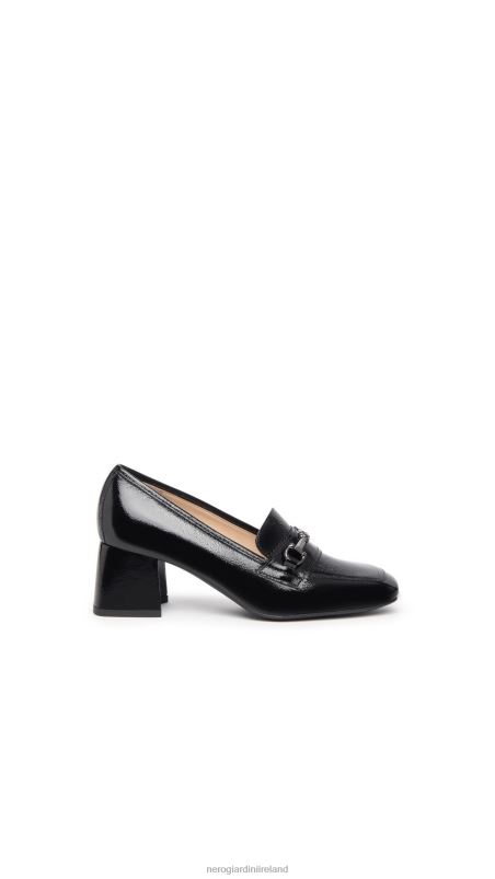 NeroGiardini Women Art. I308657DE leather loafers Nero N8HP498