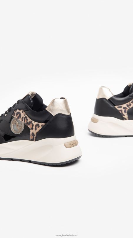 NeroGiardini Women Art. I308330D leather sneakers Nero N8HP412
