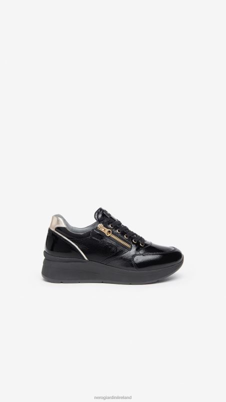 NeroGiardini Women Art. I308372D patent leather sneakers Nero N8HP418