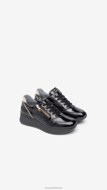 NeroGiardini Women Art. I308372D patent leather sneakers Nero N8HP418