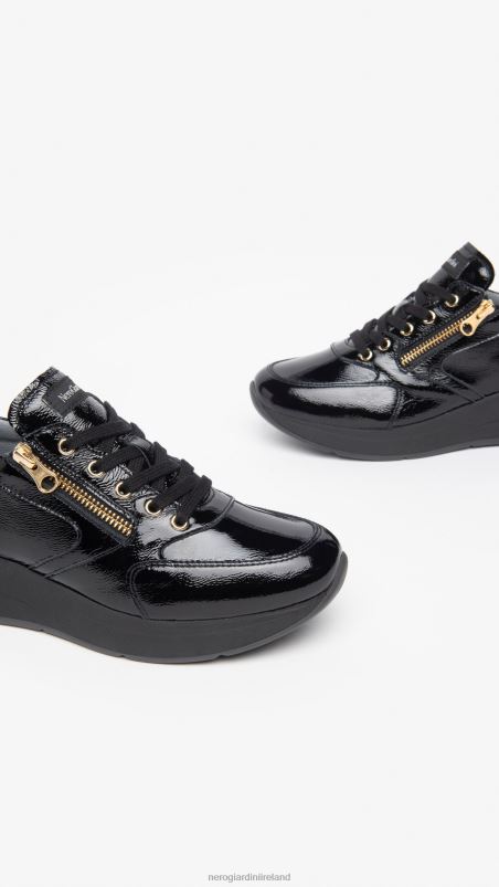 NeroGiardini Women Art. I308372D patent leather sneakers Nero N8HP418