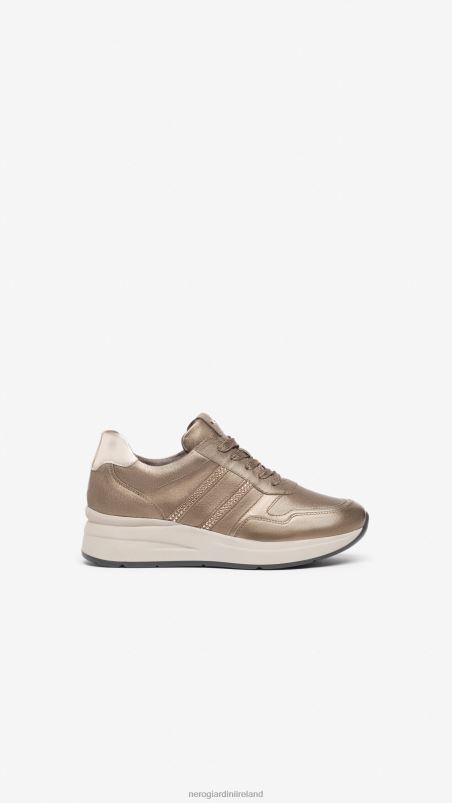 NeroGiardini Women Art. I308376D leather sneakers Brown N8HP430