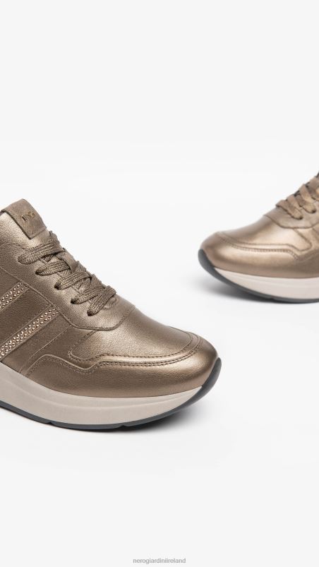 NeroGiardini Women Art. I308376D leather sneakers Brown N8HP430