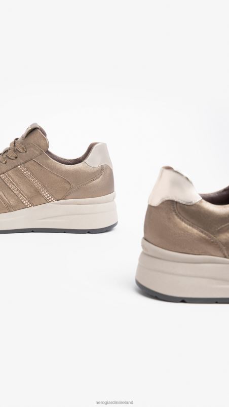 NeroGiardini Women Art. I308376D leather sneakers Brown N8HP430