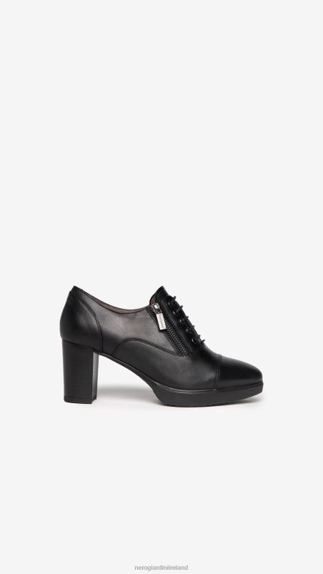 NeroGiardini Women Art. I205020D leather oxford shoes Nero N8HP478