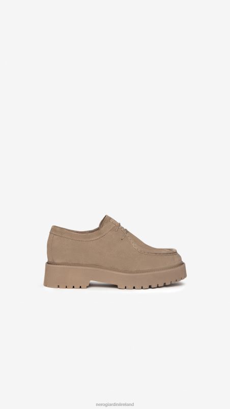 NeroGiardini Women Art. I205112D suede tie-up shoes Talpa N8HP468