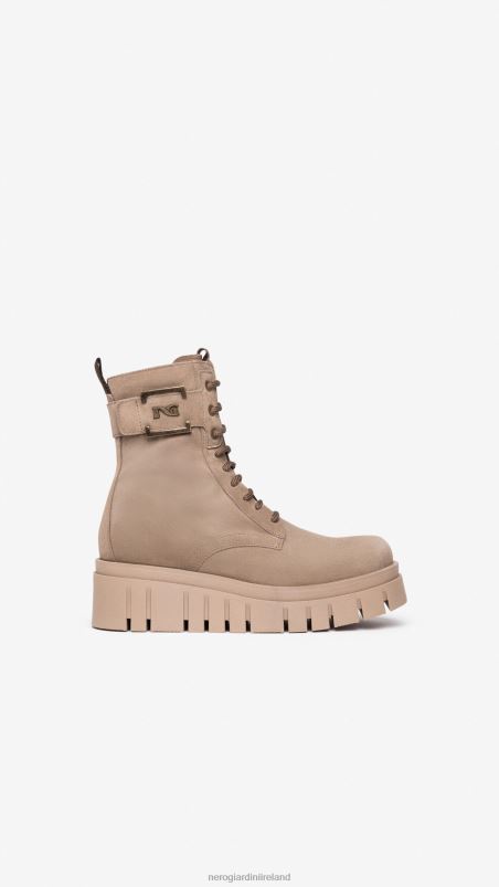 NeroGiardini Women Art. I309093D suede combat boots Talpa N8HP4110