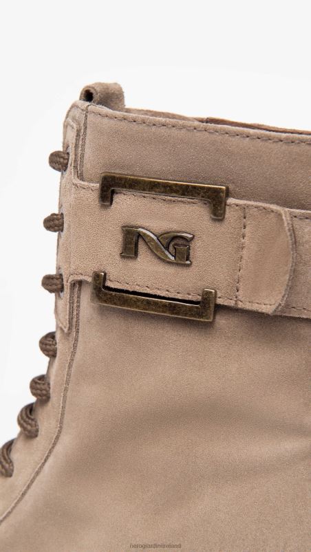 NeroGiardini Women Art. I309093D suede combat boots Talpa N8HP4110