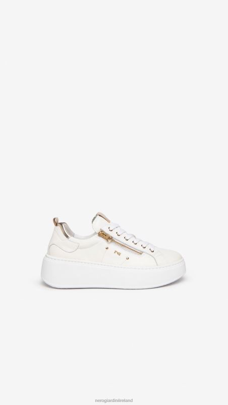 NeroGiardini Women Art. E306541D leather sneakers Bianco N8HP428