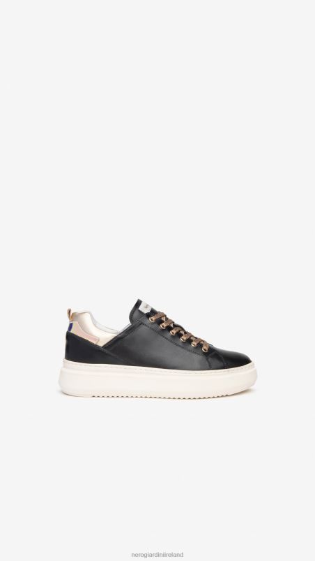 NeroGiardini Women Art. I117050D leather sneakers Nero N8HP43