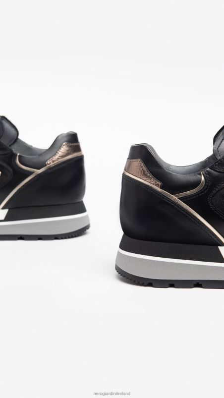 NeroGiardini Women Art. I308390D leather sneakers Nero N8HP49