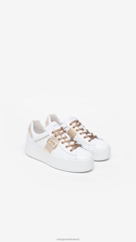 NeroGiardini Women Art. I308413D leather sneakers Bianco N8HP427