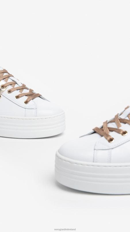 NeroGiardini Women Art. I308413D leather sneakers Bianco N8HP427