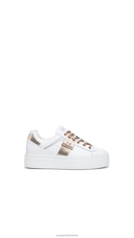 NeroGiardini Women Art. I308413D leather sneakers Bianco N8HP427