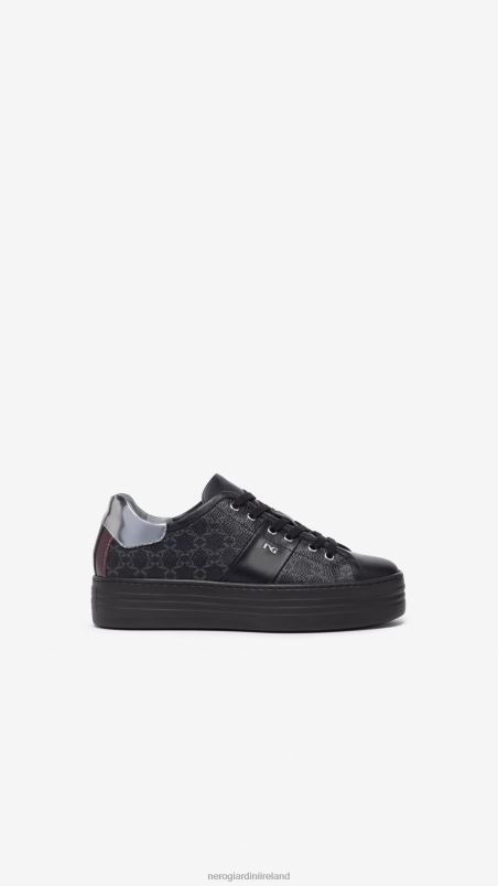 NeroGiardini Women Art. I308420D leather sneakers Nero N8HP421