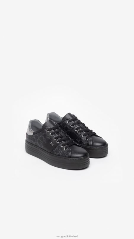 NeroGiardini Women Art. I308420D leather sneakers Nero N8HP421