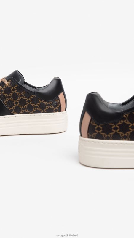 NeroGiardini Women Art. I308421D leather sneakers Nero N8HP46