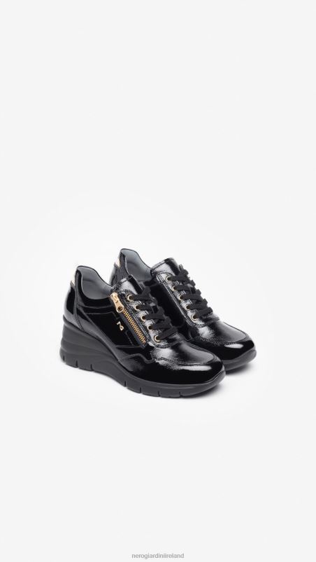 NeroGiardini Women Art. I308300D patent leather sneakers Nero N8HP425