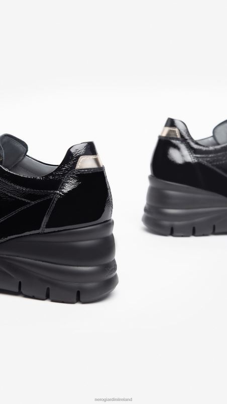 NeroGiardini Women Art. I308300D patent leather sneakers Nero N8HP425