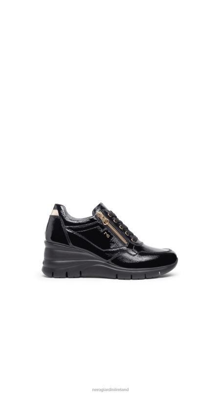 NeroGiardini Women Art. I308300D patent leather sneakers Nero N8HP425