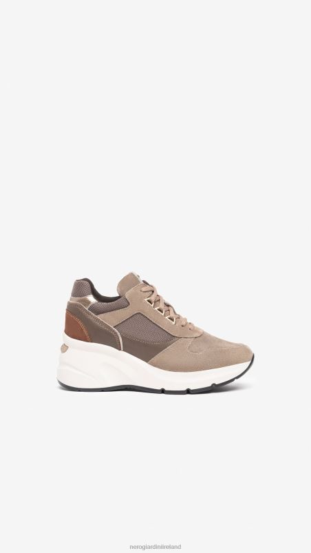 NeroGiardini Women Art. I308312D leather and suede sneakers Talpa N8HP429